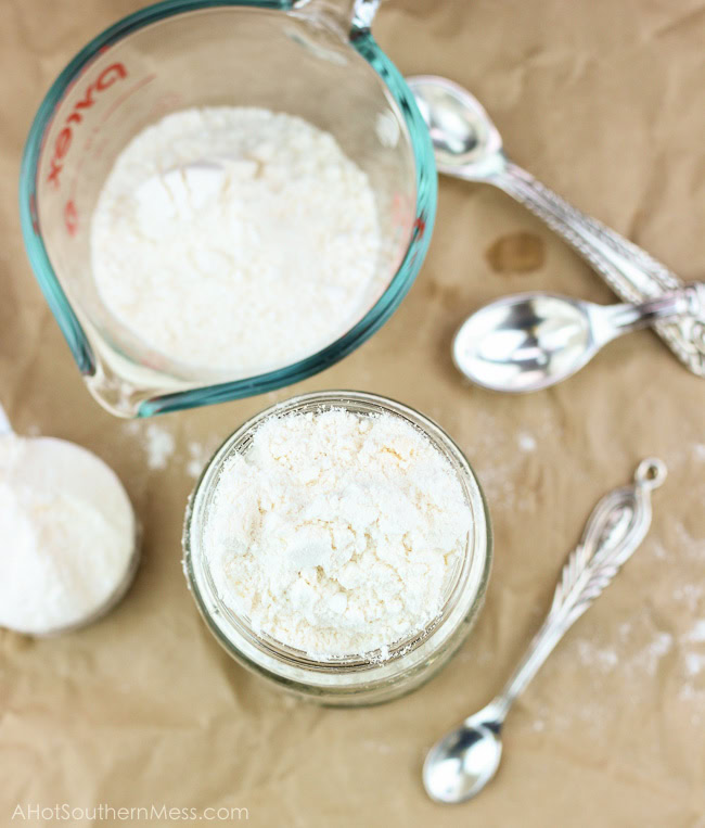 A one minute gluten-free Bisquick Mix type blend that is a perfect option for those pancake, biscuit, and dumpling recipes that some of us want without artificial ingredients or need to be gluten-free. This version is a little on the naturally sweet side, using coconut flour, but can easily be adjusted to your preference {and I'll tell ya how!}. Got one minute and a few simple ingredients? Then you can have your own healthier Bisquick mix. www.ahotsouthernmess.com