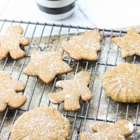 These are the best gluten-free gingerbread cookies you will find! These gluten-free gingerbread cookies are soft, moist, and shapeable, can be easily prepped ahead of time, and are sweet and delicious, just like gingerbread cookies should be! Say goodbye to crumbly, tasteless, cardboard gluten-free cookies just in time for Christmas! www.BlessHerHeartYall.com