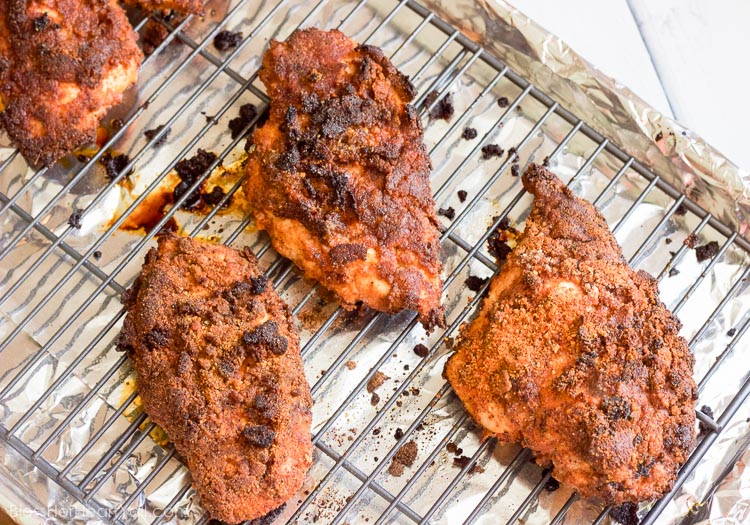 This gluten-free baked Nashville hot chicken recipe combines sweet and spicy flavors that's crispy crunchy on the outside and oh so juicy on the inside. Now you can have this southern treat at home and a much healthier gluten free baked version at that!