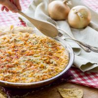 Yum! This southern seaside crab dip combines gluten-free heart-healthy crab with melty cheese, diced tomatoes and peppers, and sweet corn kernels for a delicious and easy dip that everyone loves!