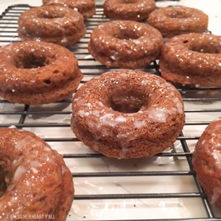 Old Fashion Baked Glazed Donuts Gluten-Free