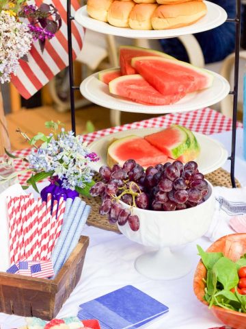 Patriotic Labor Day Party - tips and tricks and ideas