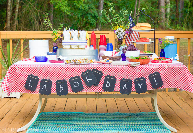 Patriotic Labor Day Party - tips and tricks and ideas