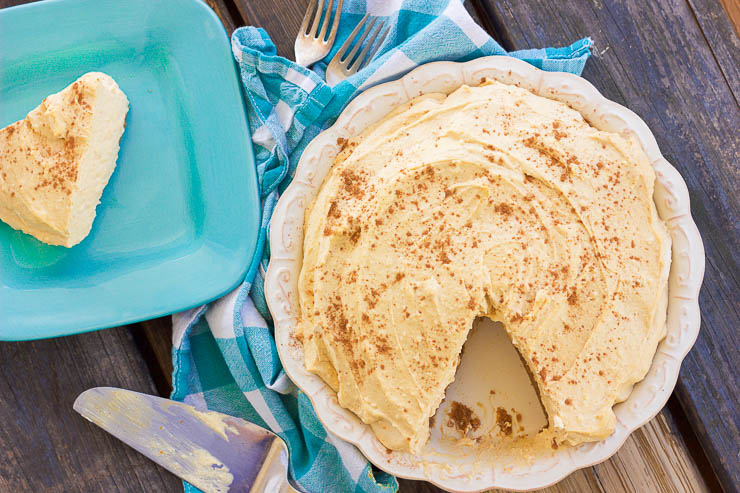 This gluten-free no-bake peanut butter cookie pumpkin cheesecake is made out of a peanut butter cookie crust and filled with a dreamy and creamy pumpkin cheesecake that will satisfy anyone’s sweet tooth this holiday season!