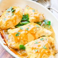 6 ingredient honey mustard chicken bake