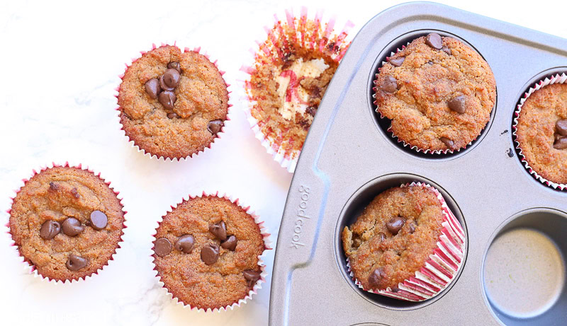 chocolate chip muffin recipe gluten free dairy free image 5