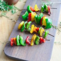 grilled rosemary skewers