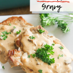 Instant Pot Pork Chops with Gravy gluten-free pin