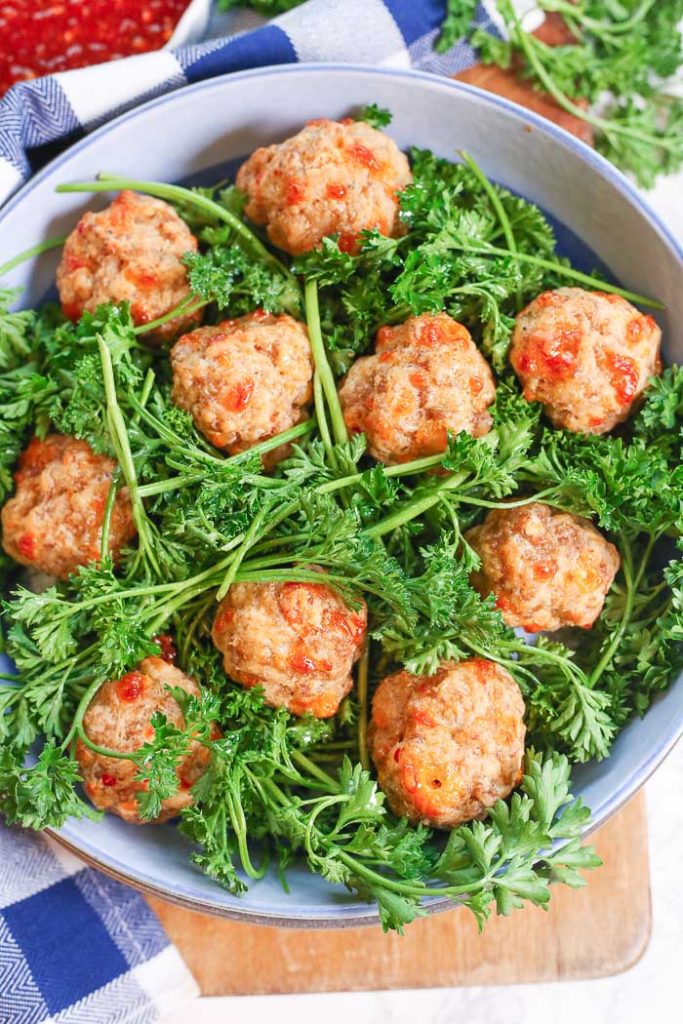 Gluten Free Cream Cheese Sausage Balls