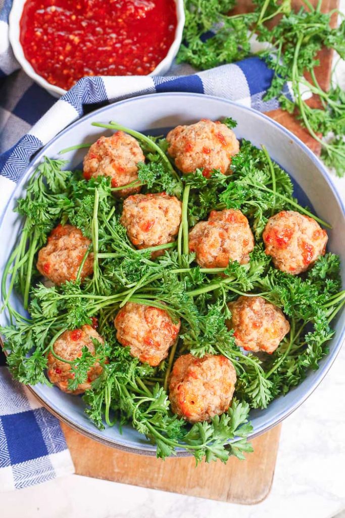 Gluten Free Cream Cheese Sausage Balls