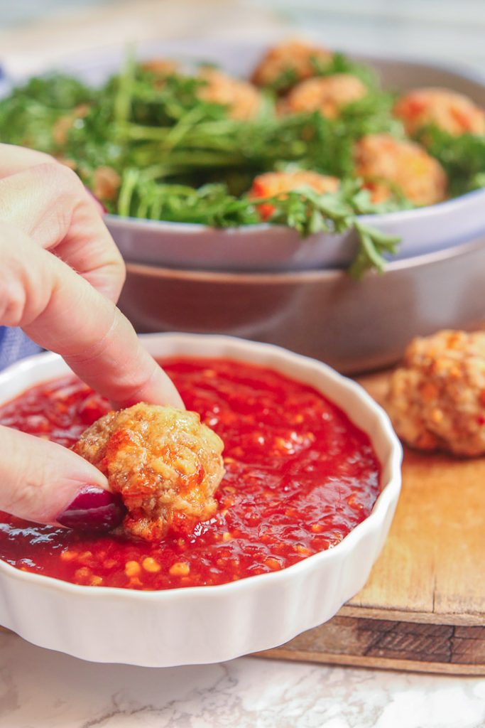 Gluten Free Cream Cheese Sausage Balls