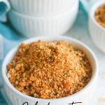 gluten-free bread crumbs pin image