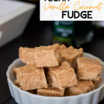 vegan fudge recipe pin is also gluten free, dairy free, paleo, and grain free!