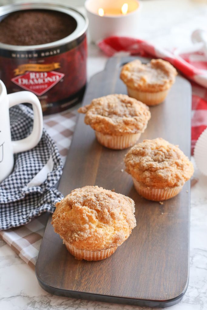 Gluten Free Coffee Cake Muffins