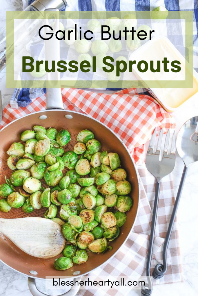 Garlic Butter Brussel Sprouts Recipe