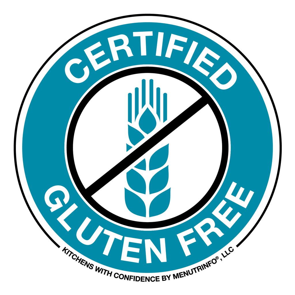 kitchen with confidence Certified Gluten Free logo