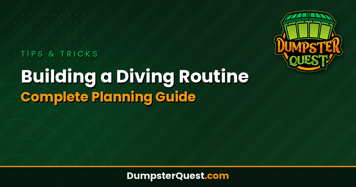 Read more about the article Building A Dumpster Diving Routine: Complete Planning Guide