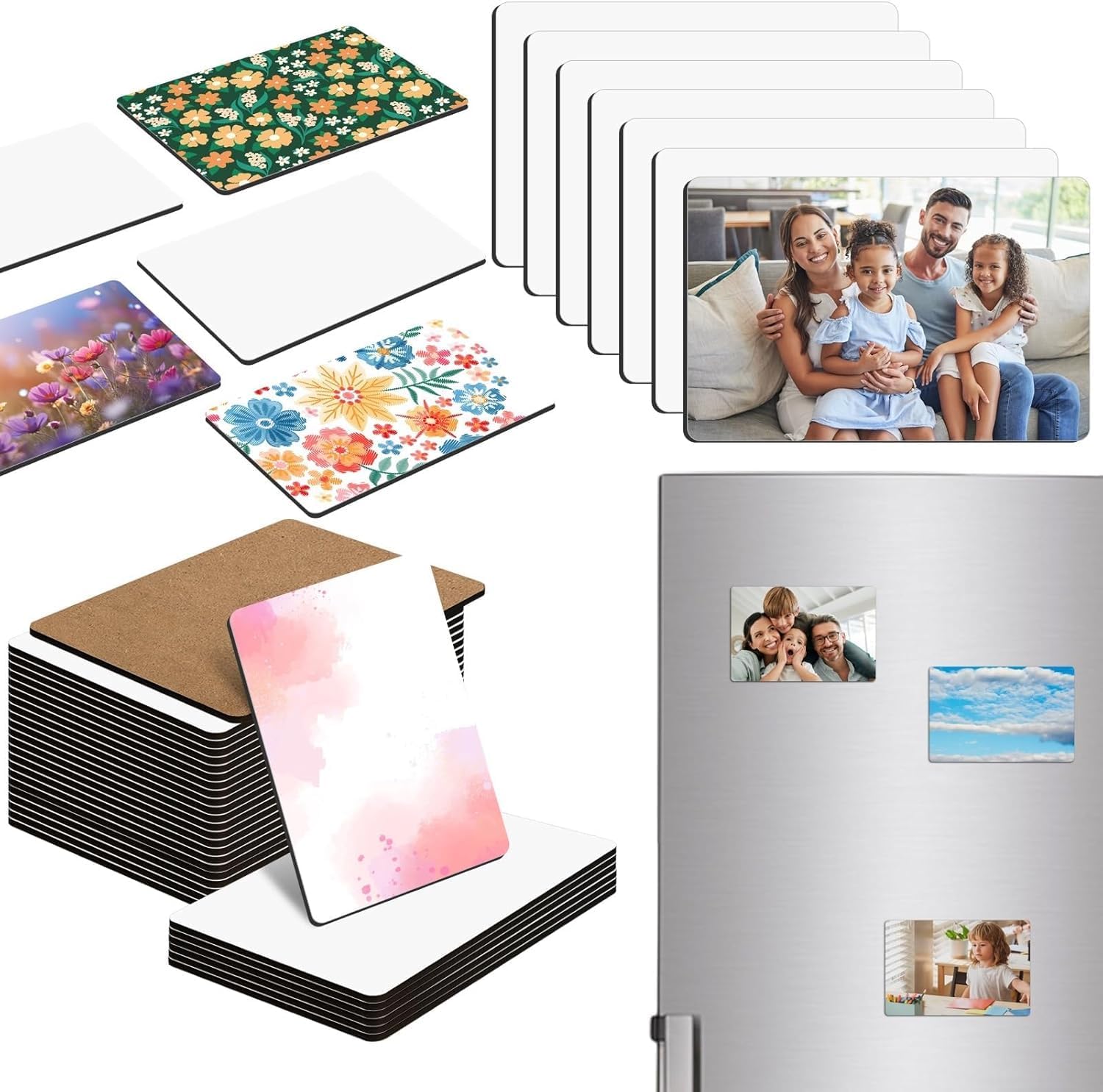 Premium 4×6 Inch UV Printed MDF Fridge Magnets – Bold, Vibrant & Built to Last