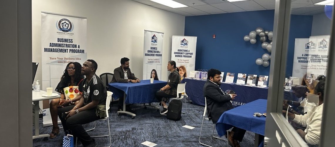 Students discussing