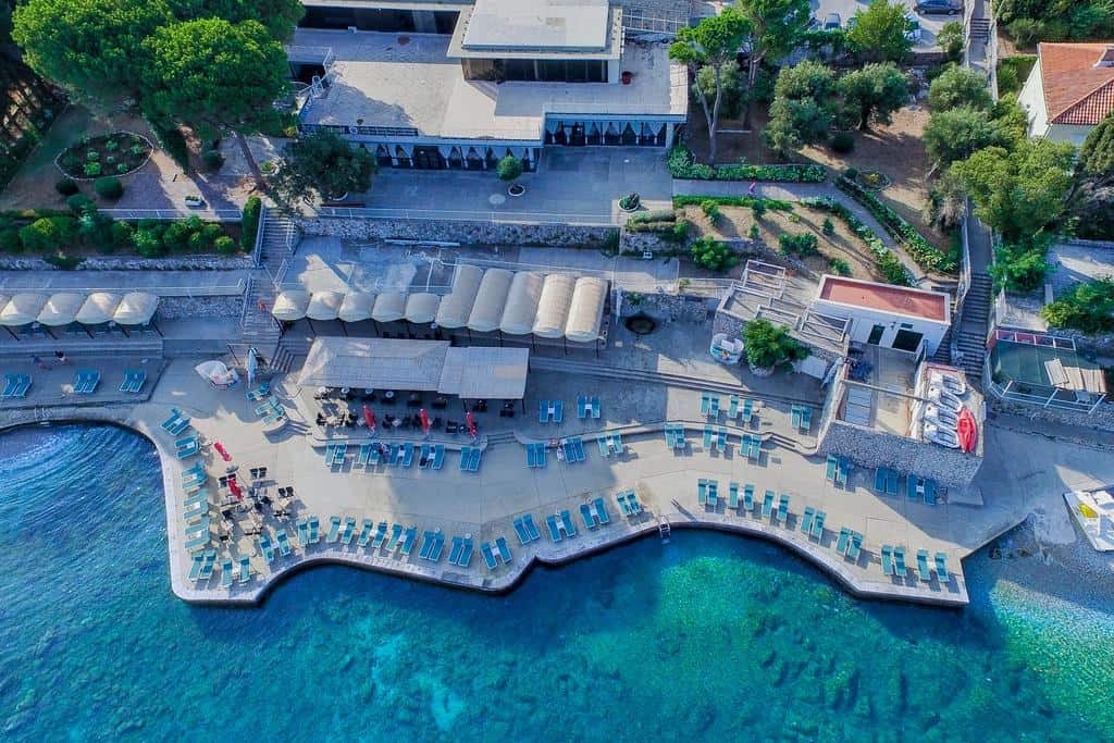 Beach area overview