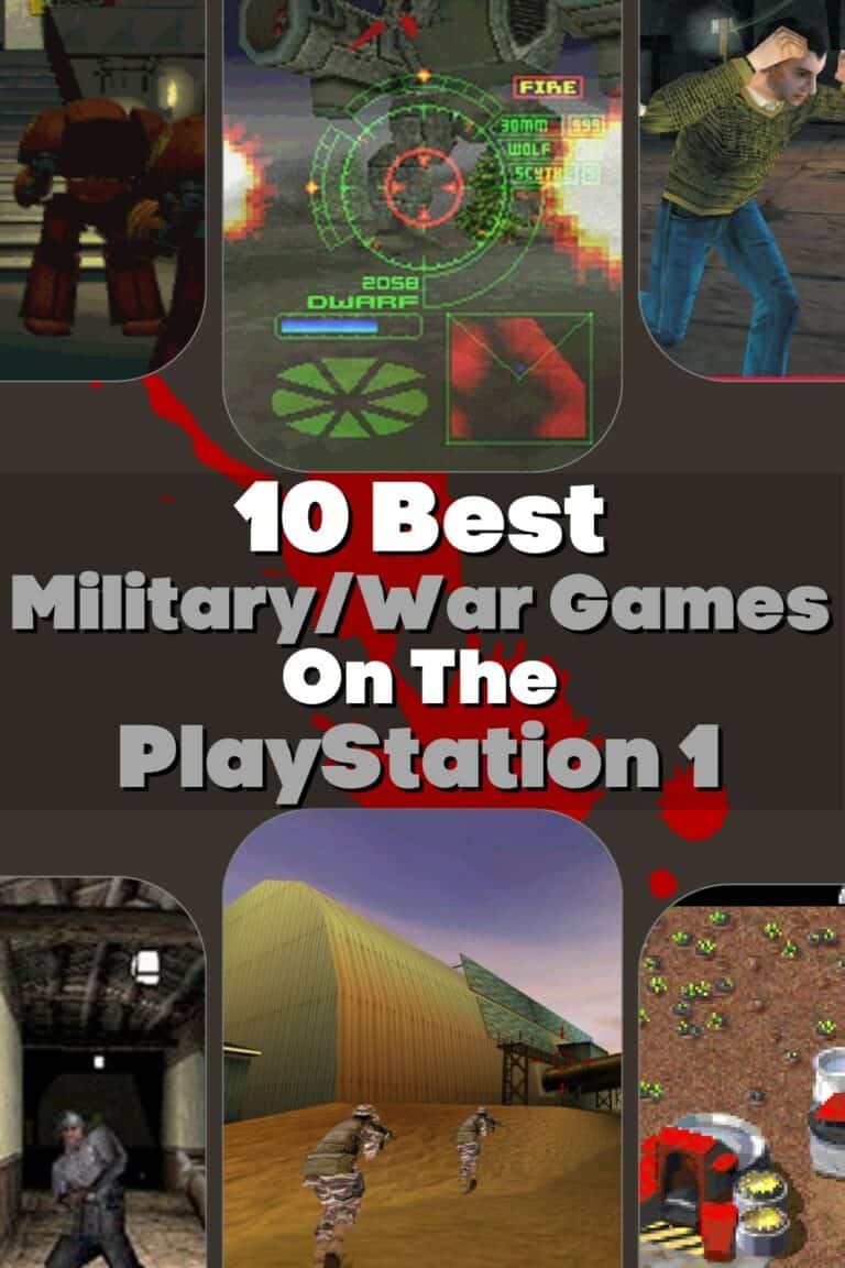 10 Best Military / War Video Games For The PlayStation 1 (The PS1)