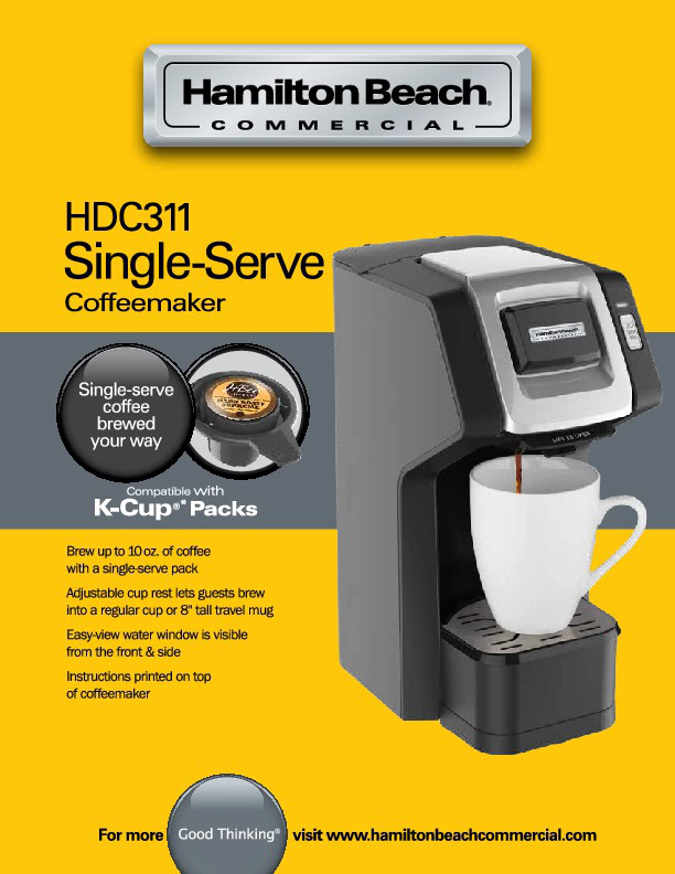 In-Room Single-Serve Coffeemaker