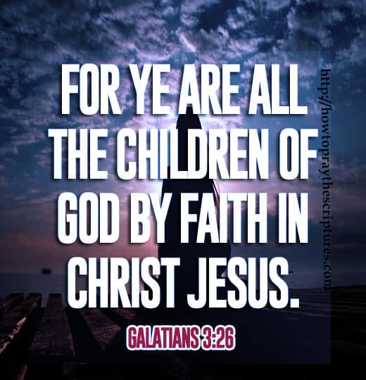You Are A Child Of God! You Are A Child Of God