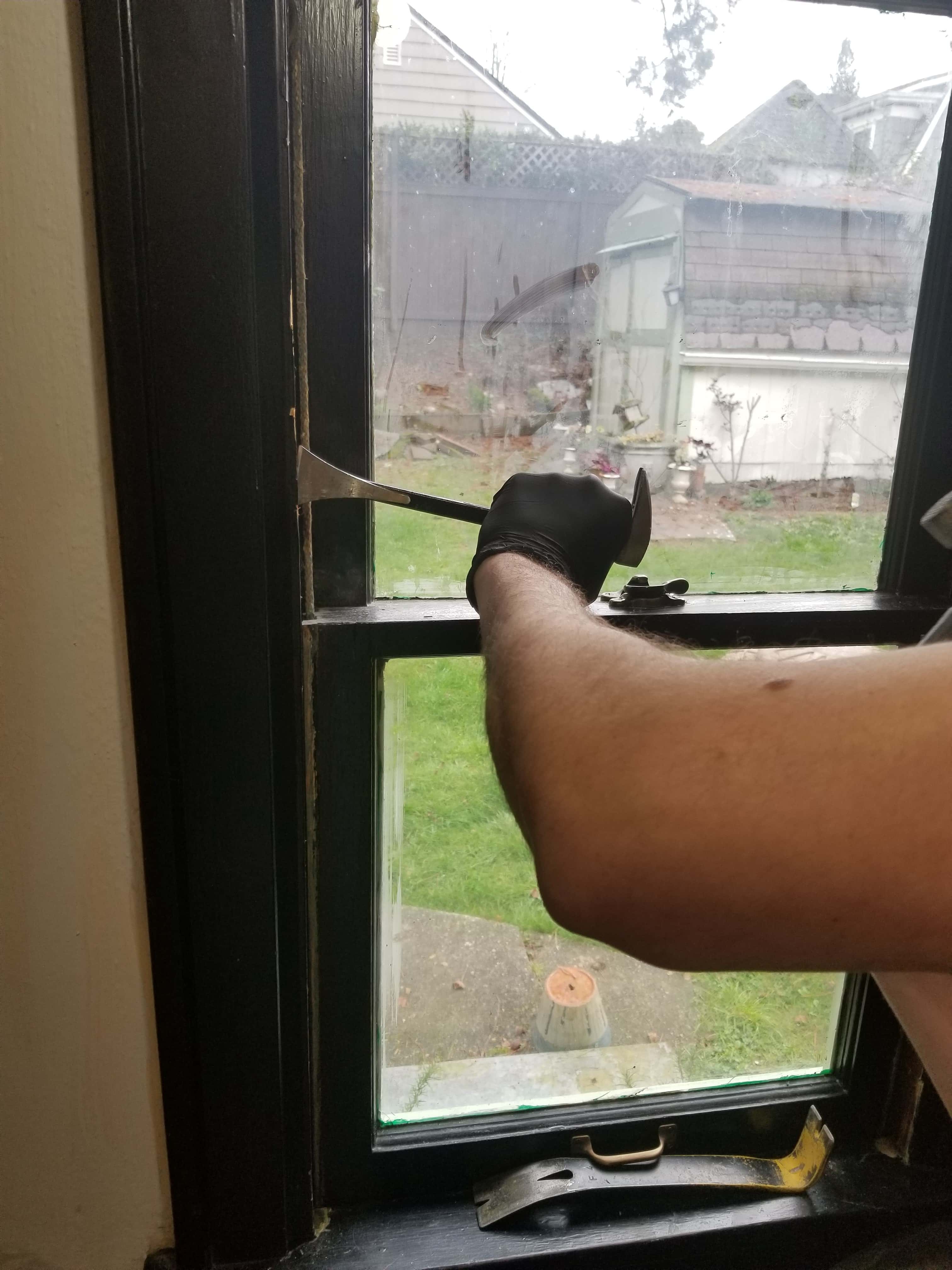 How To Replace A Sash Cord In Windows That Have No Stop Trim This