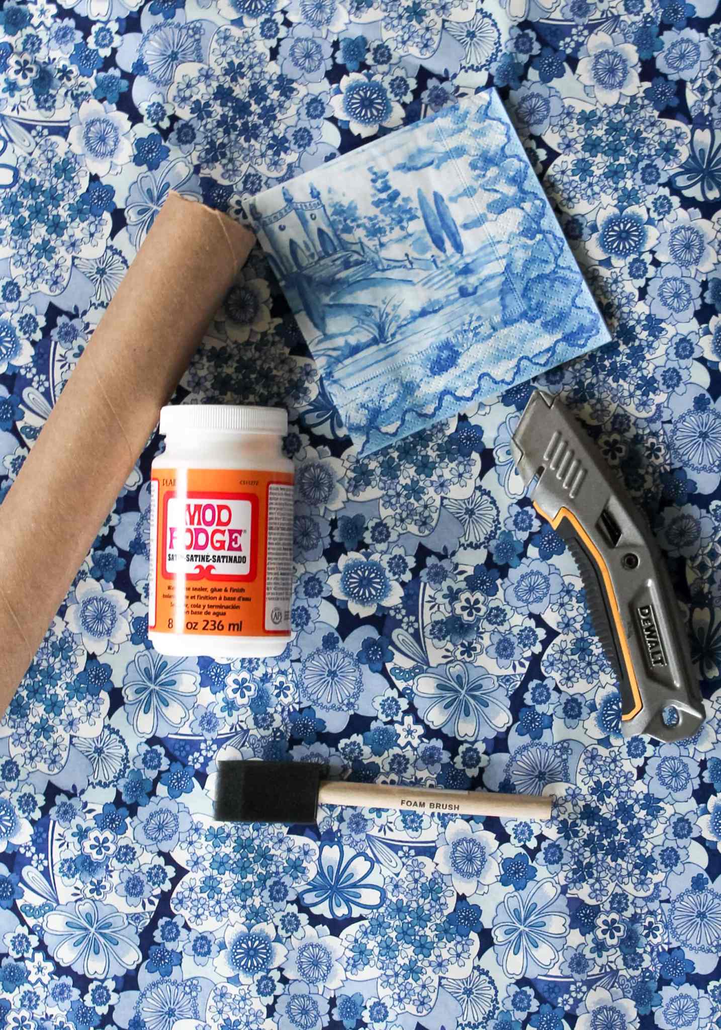 Paper Towel Roll Napkin Ring Craft This Dear Casa