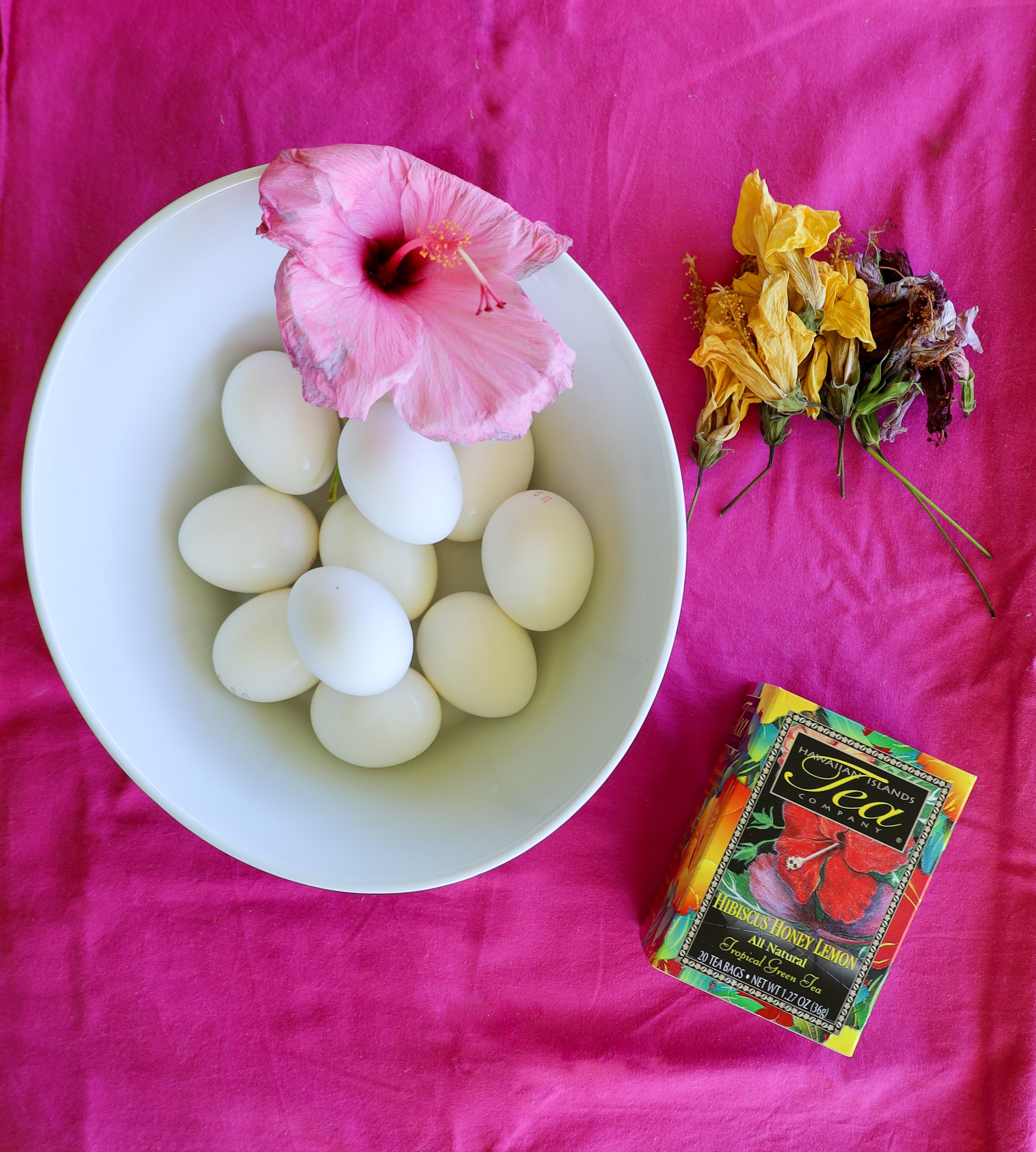 How to Dye Easter Eggs With Hibiscus This Dear Casa