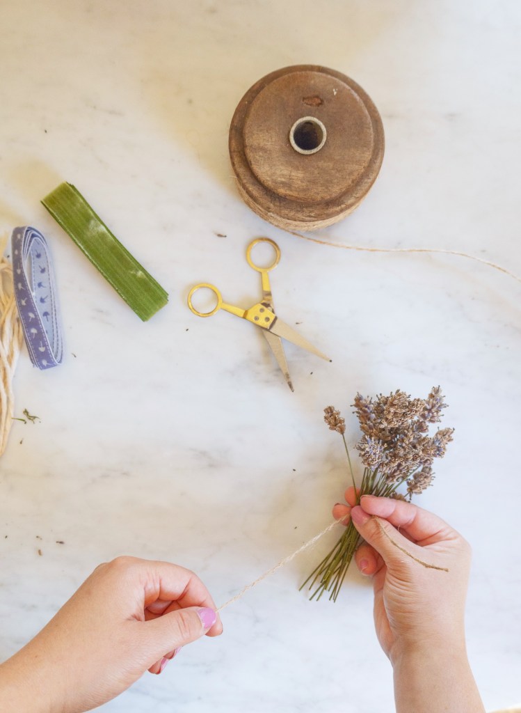 DIY Dried Lavender Sachet This Dear Casa