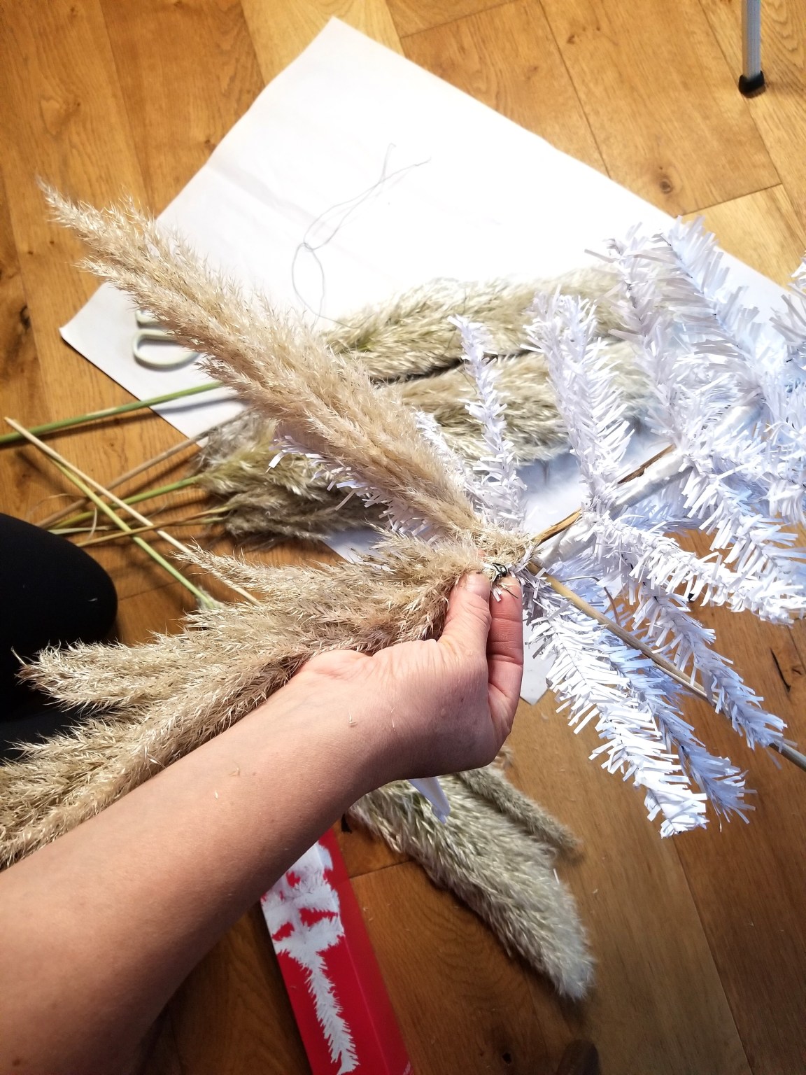 Pampas Grass Christmas Tree This Dear Casa