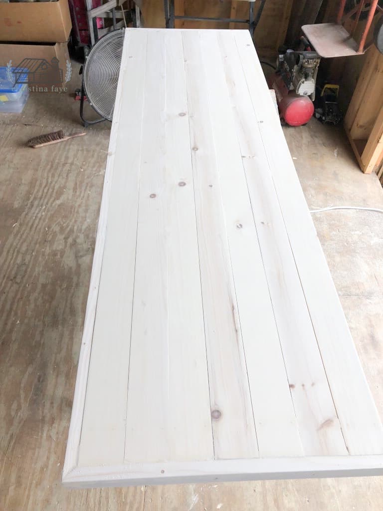 Buffet makeover, building new top