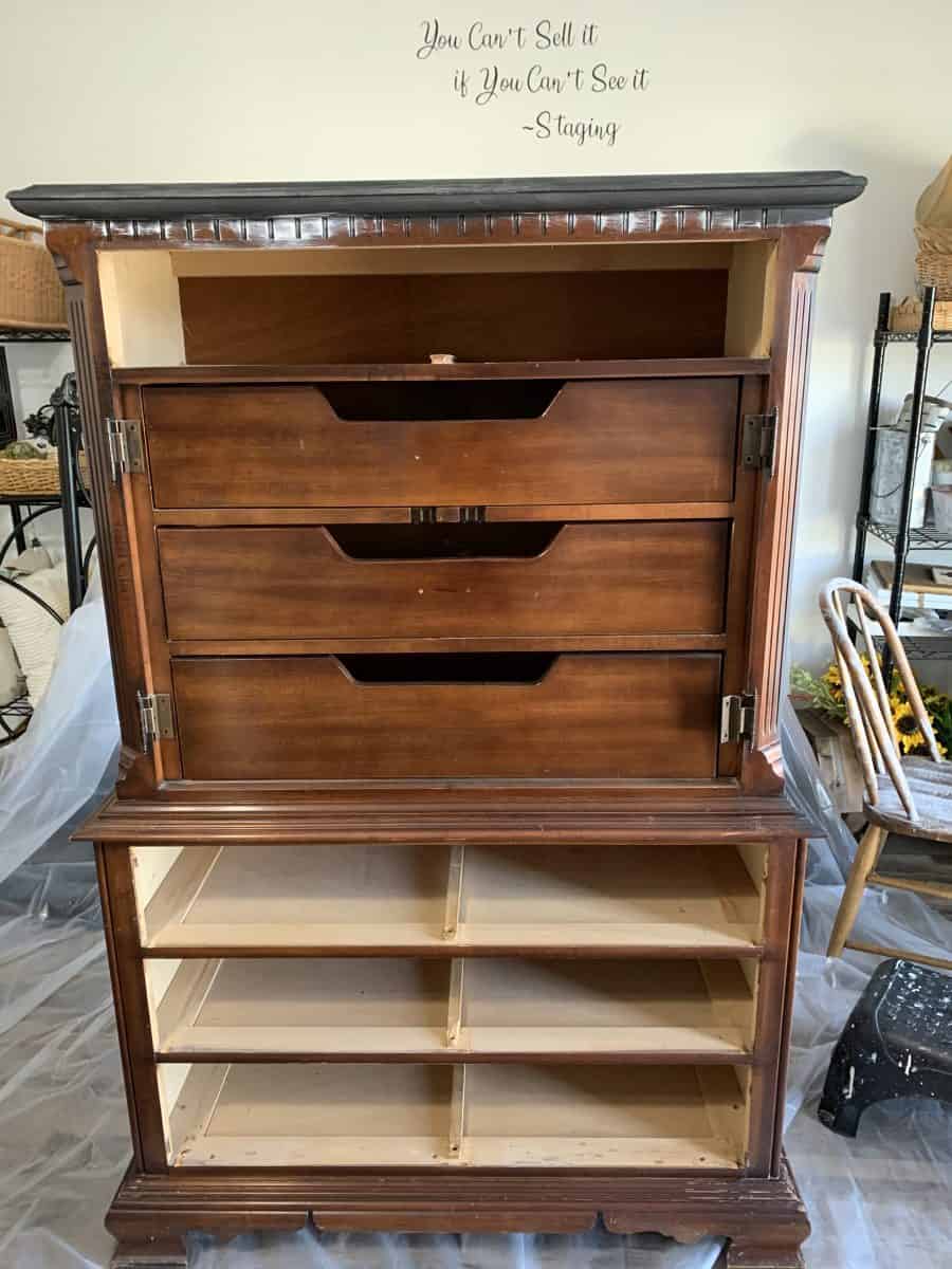 Chest of Drawers in Process