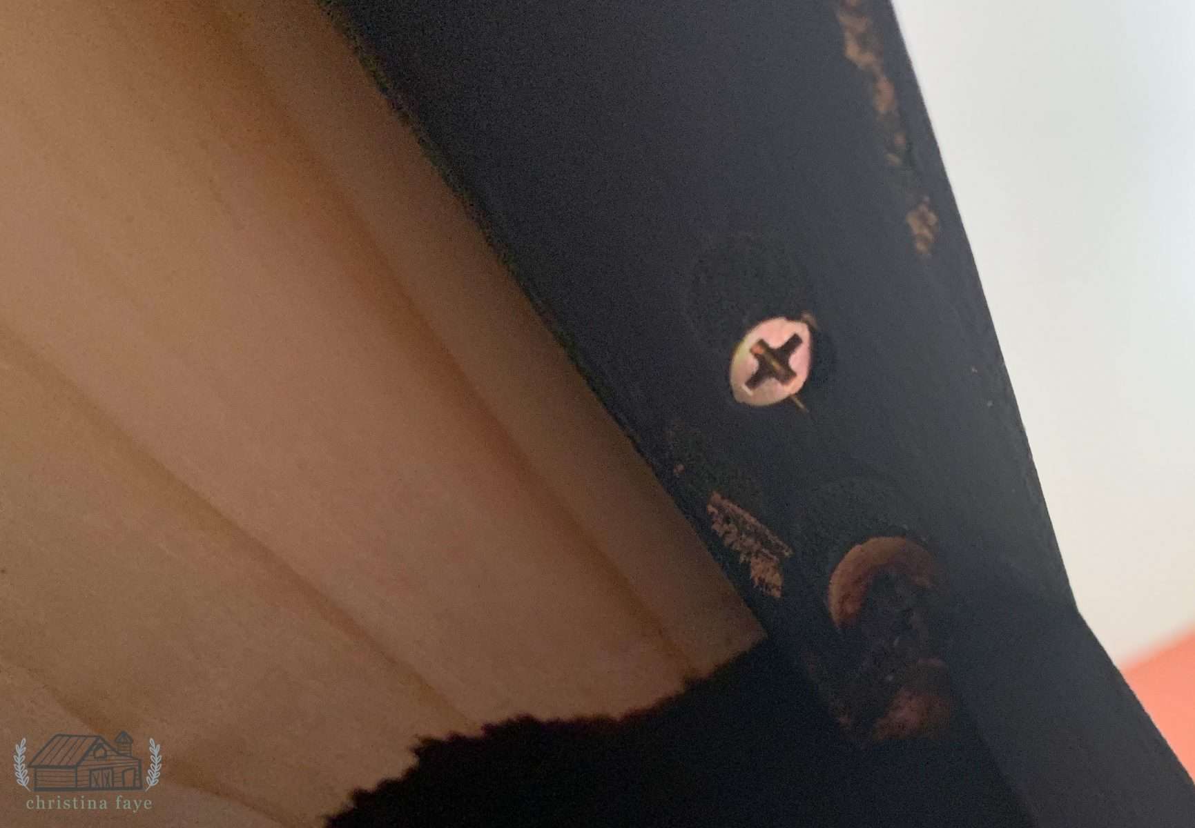 Attaching Top Shelf