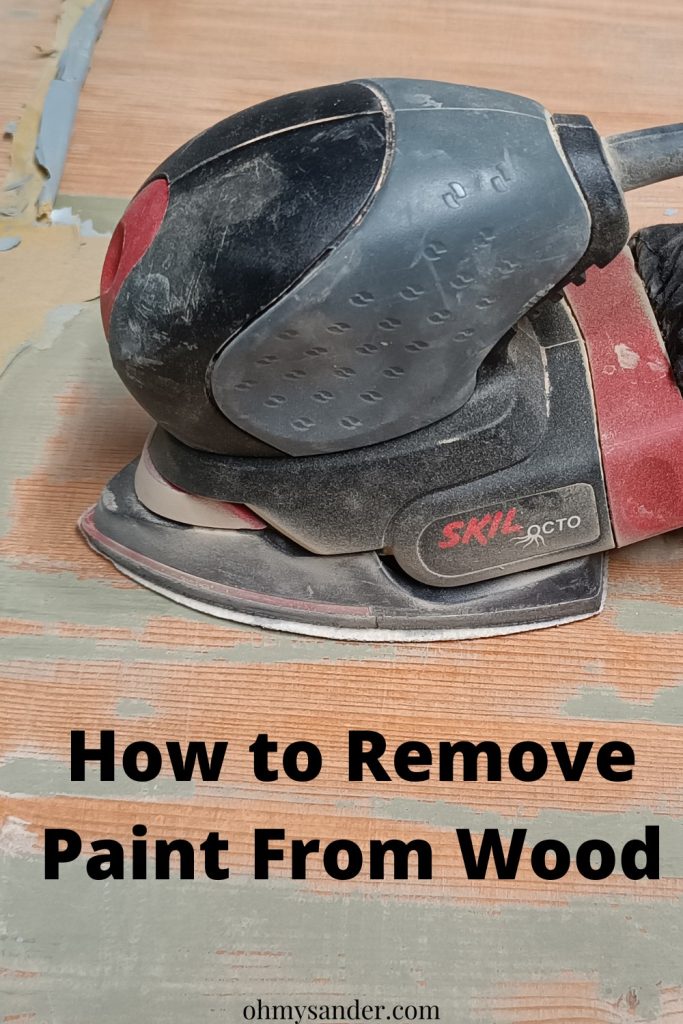 how to remove paint from wood