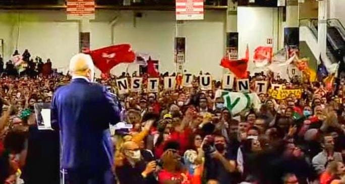 Lançamento da candidatura Lula Presidente, 7 de maio de 2022