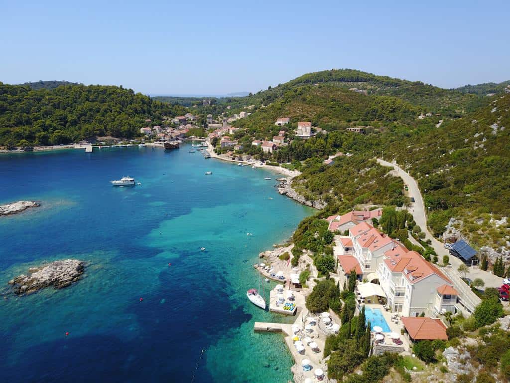 photo from air of the hotel