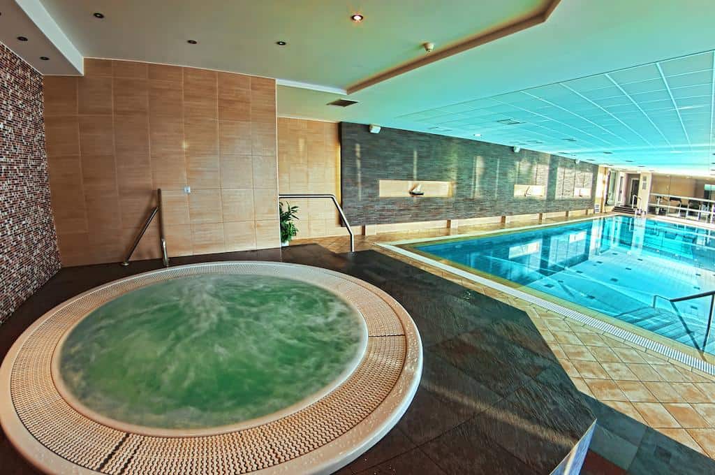 indoor pool area