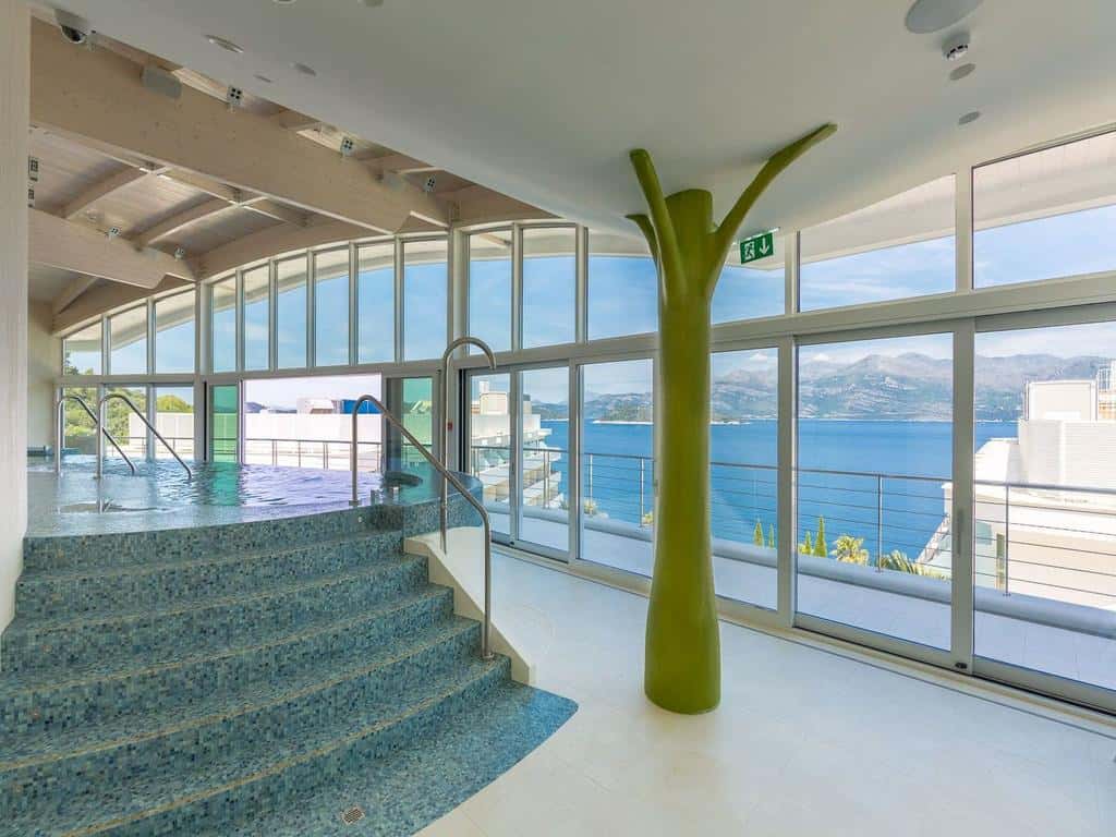 indoor pool area lafodia