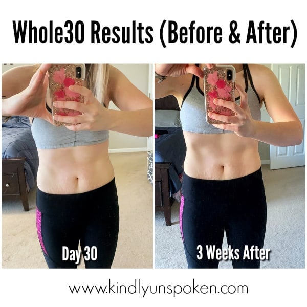 My Whole30 Results Experience Before After Kindly Unspoken Inspiring before and after photos and i'm sharing about my whole 30 results today, and filling you in on how one month not only changed. my whole30 results experience