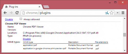 How To Enable Or Disable Google Chrome Pdf Viewer Plugin Quick Tip