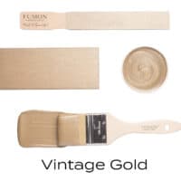 Fusion Mineral Paint Metallics VINTAGE GOLD