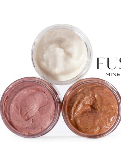 Fusion Mineral Paint wax rose gold copper pearl 1 1