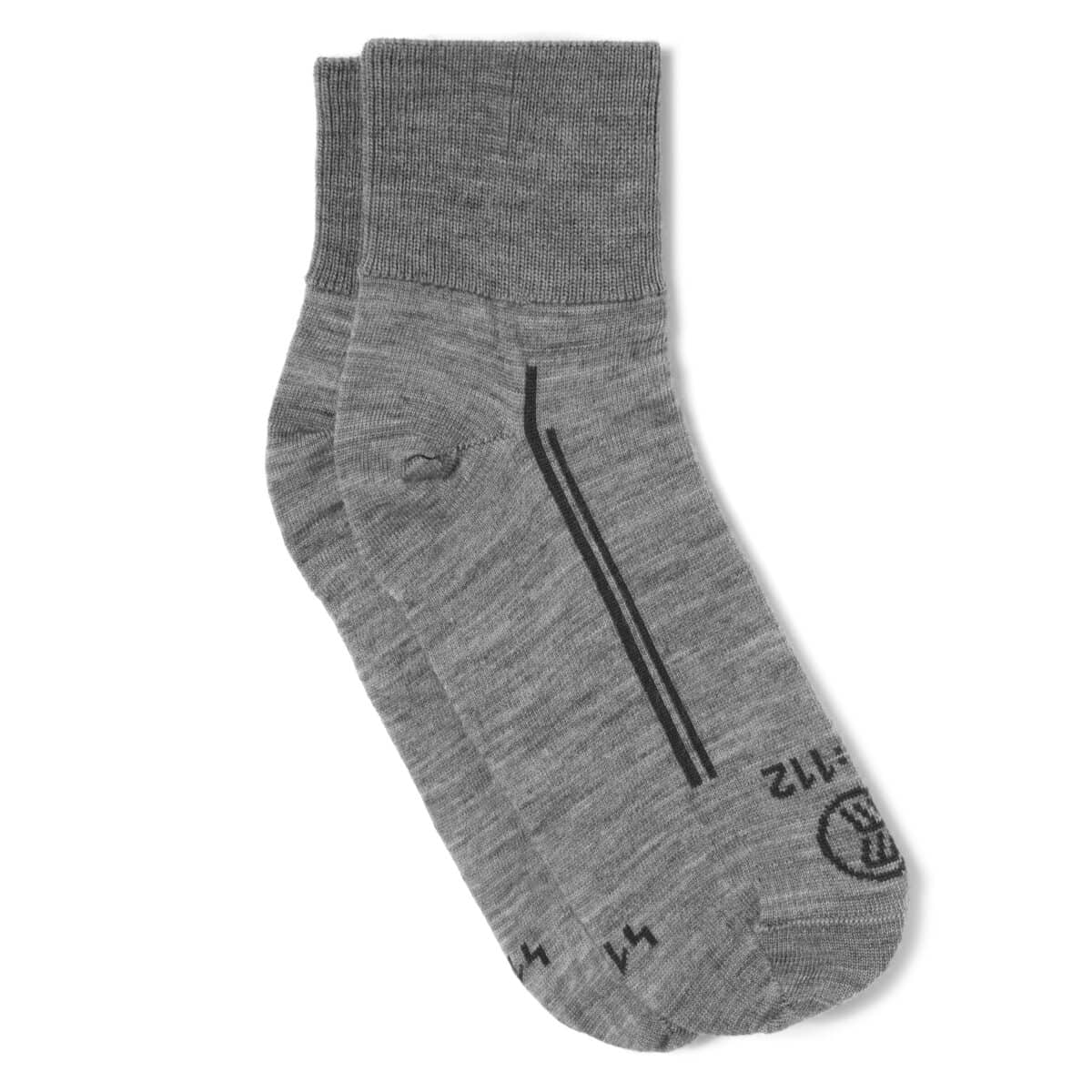 Go Wide Lite Merino Wool Extra Wide Ankle Socks 3-Pack Wundersocks