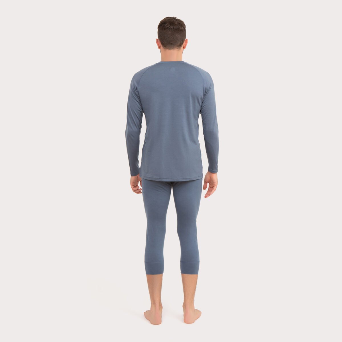 Baselayers Long Johns Merino Wool Men's Merino Wool Underwear 3/4