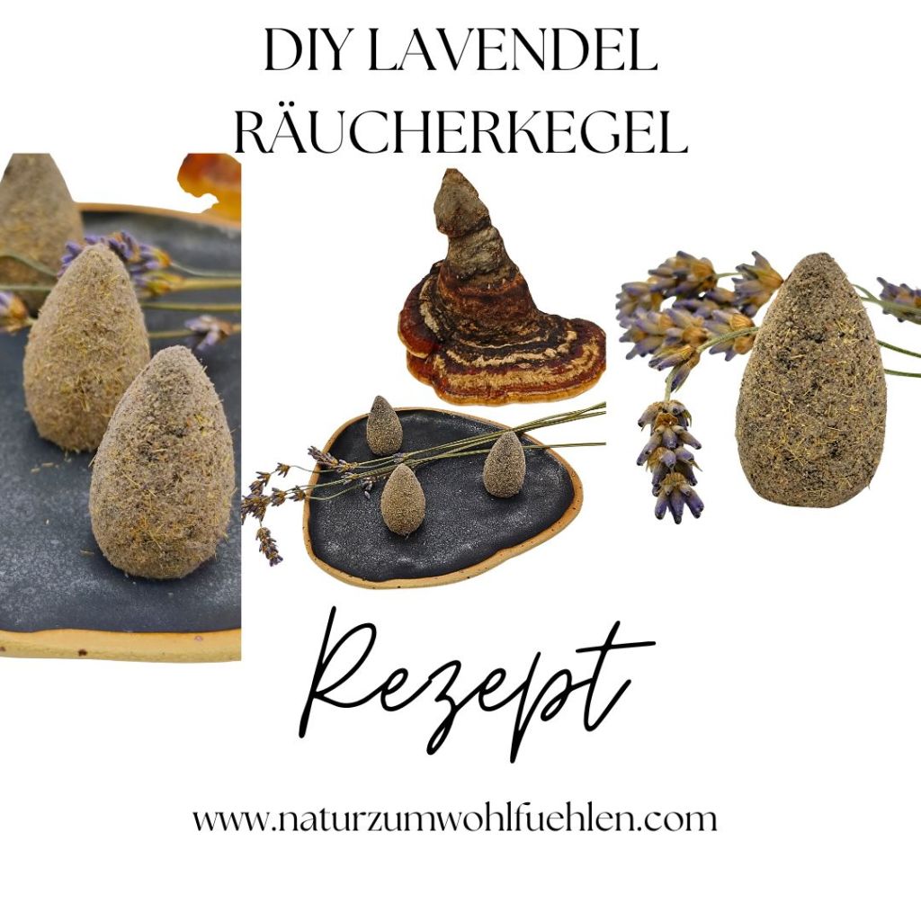 DIY Lavendel Räucherkegel Rezept