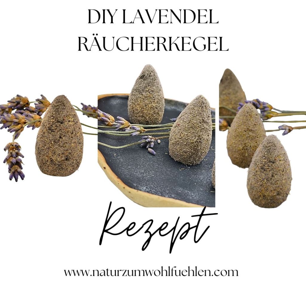 DIY Lavendel Räucherkegel Rezept