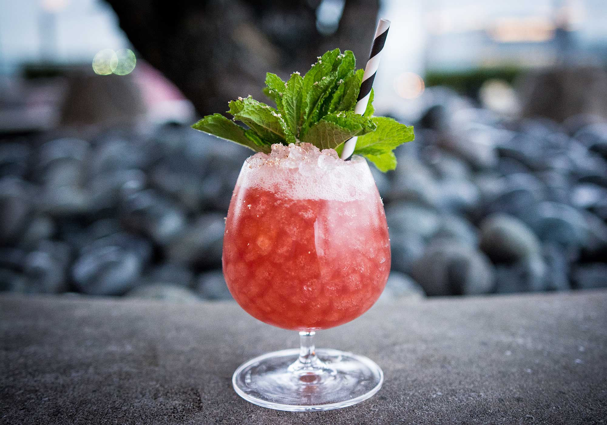 Levity of Bourbon Cocktail summer