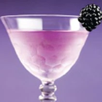 blackberry gin smash